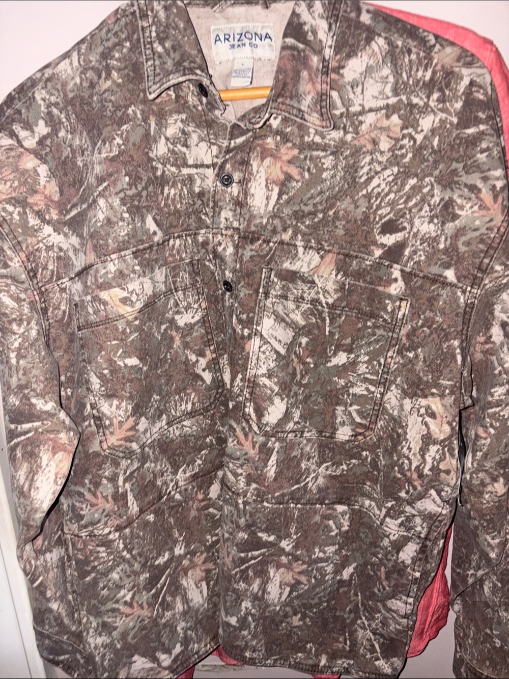 Arizona Jean Company Men’s Camouflage Field Jacket - Brown & Gray